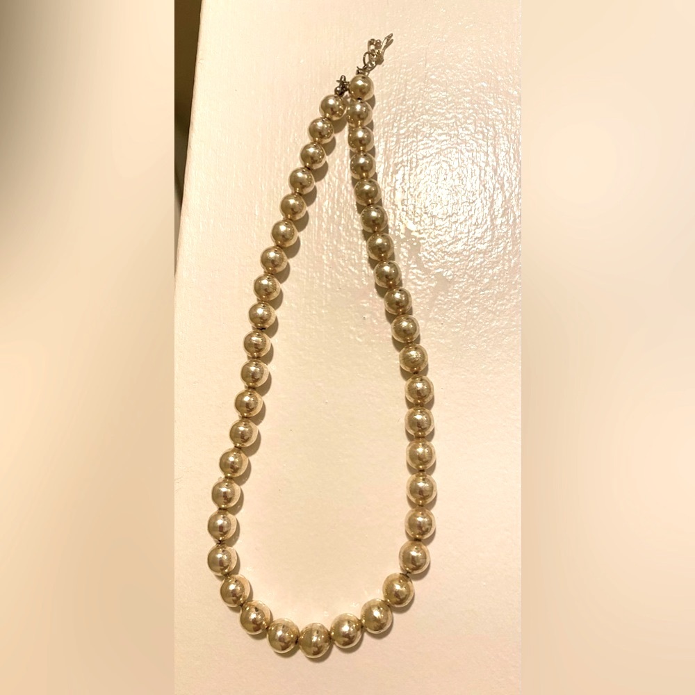 Sterling silver necklace 17”